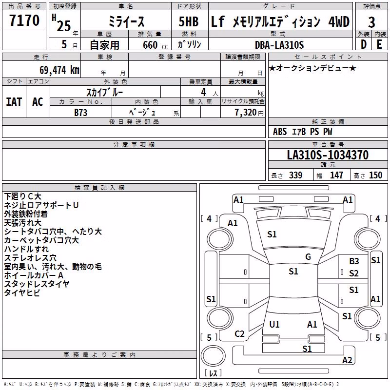 DAIHATSU MIRA E:S