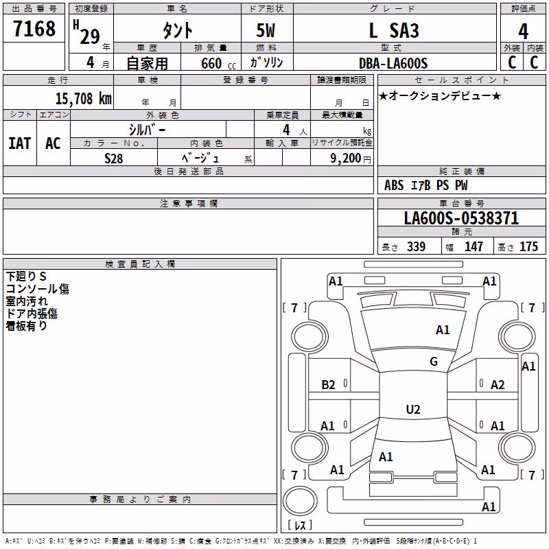 DAIHATSU TANTO