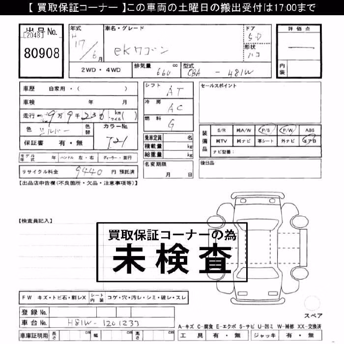 MITSUBISHI EK WAGON