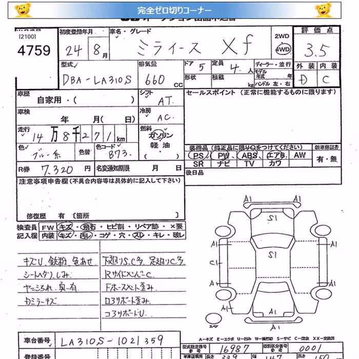 DAIHATSU MIRA E:S