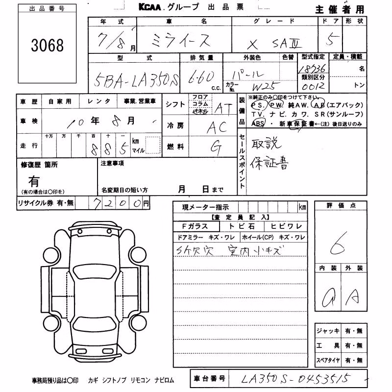 DAIHATSU MIRA E:S