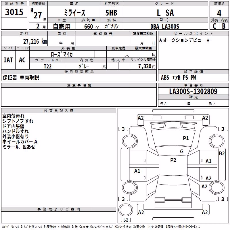 DAIHATSU MIRA E:S