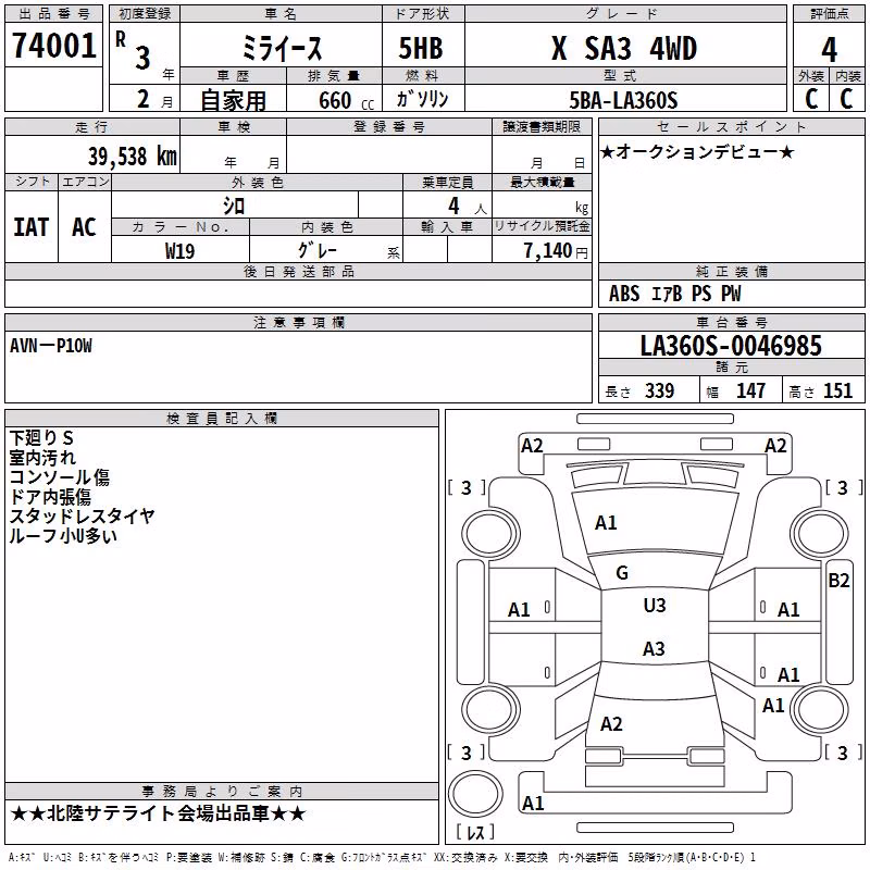 DAIHATSU MIRA E:S