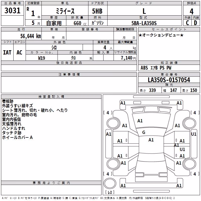DAIHATSU MIRA E:S