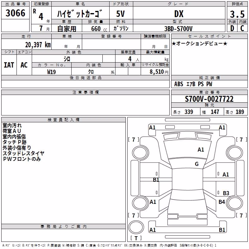DAIHATSU ATRAI