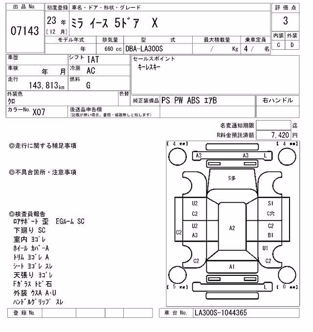 DAIHATSU MIRA E:S
