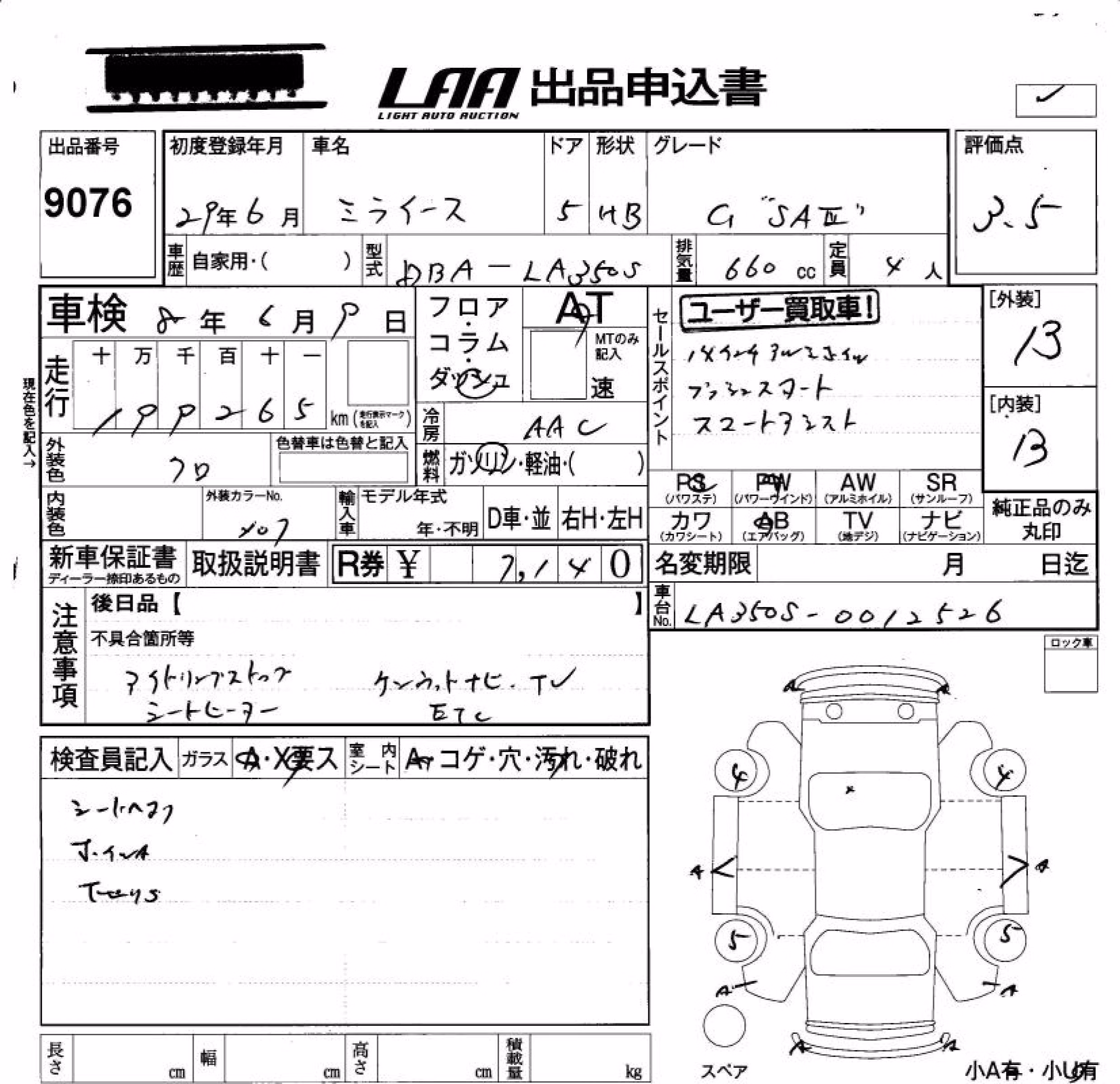 DAIHATSU MIRA E:S