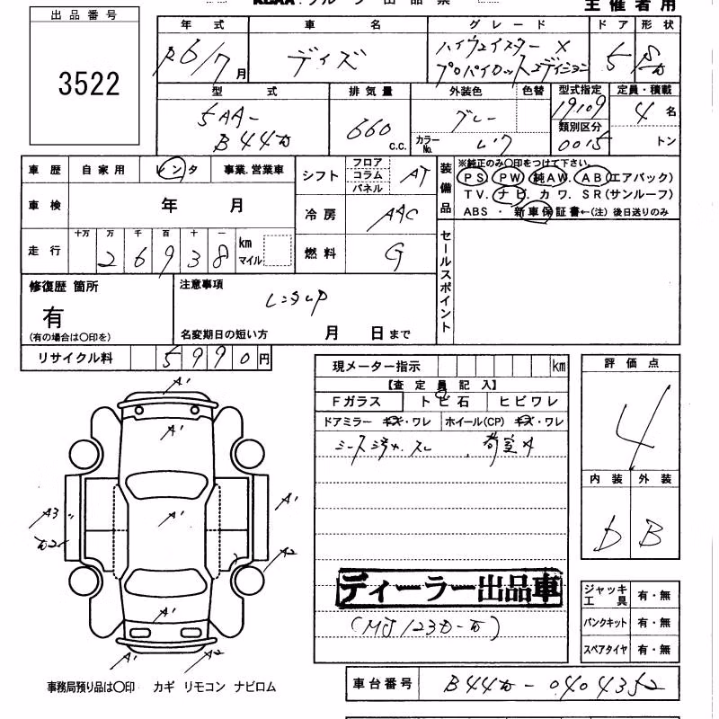 NISSAN DAYZ