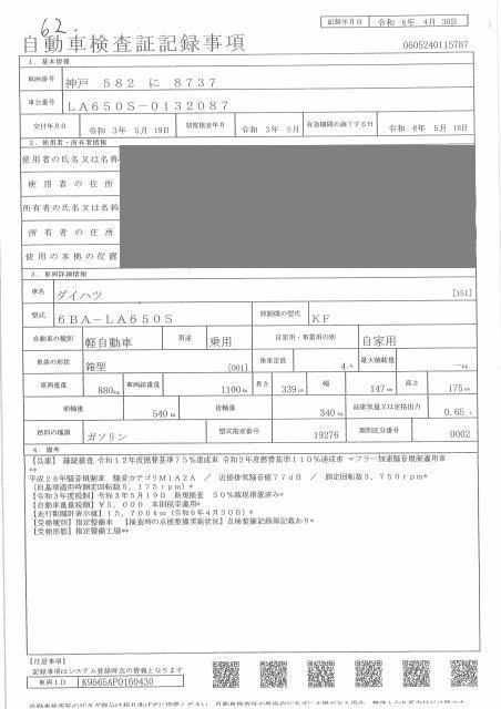 DAIHATSU TANTO