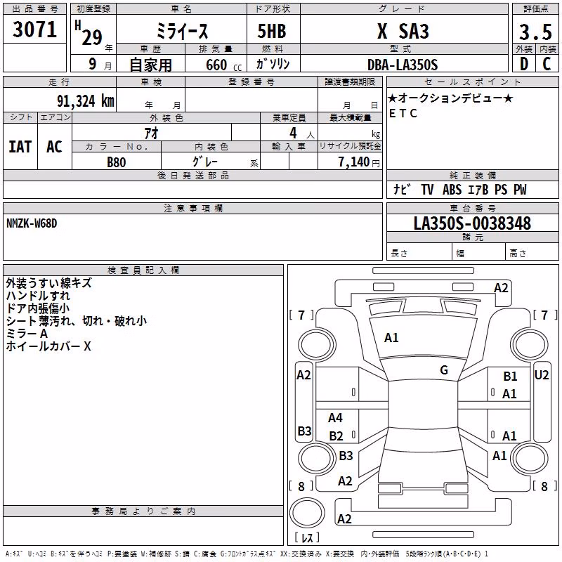 DAIHATSU MIRA E:S