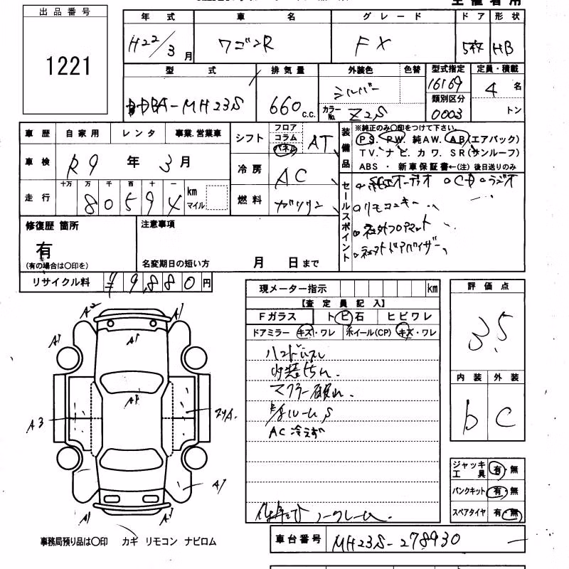 SUZUKI WAGON R