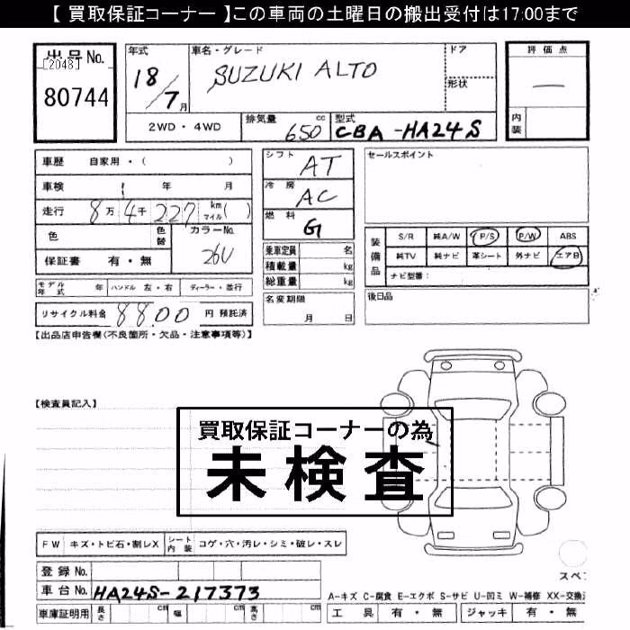 SUZUKI ALTO