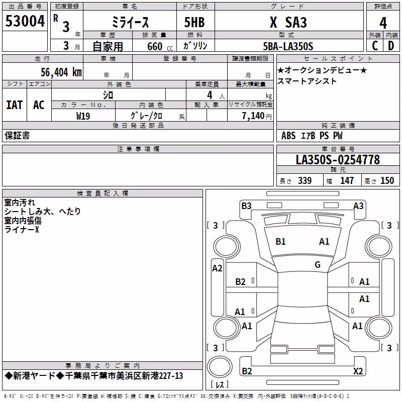 DAIHATSU MIRA E:S