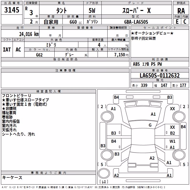 DAIHATSU TANTO