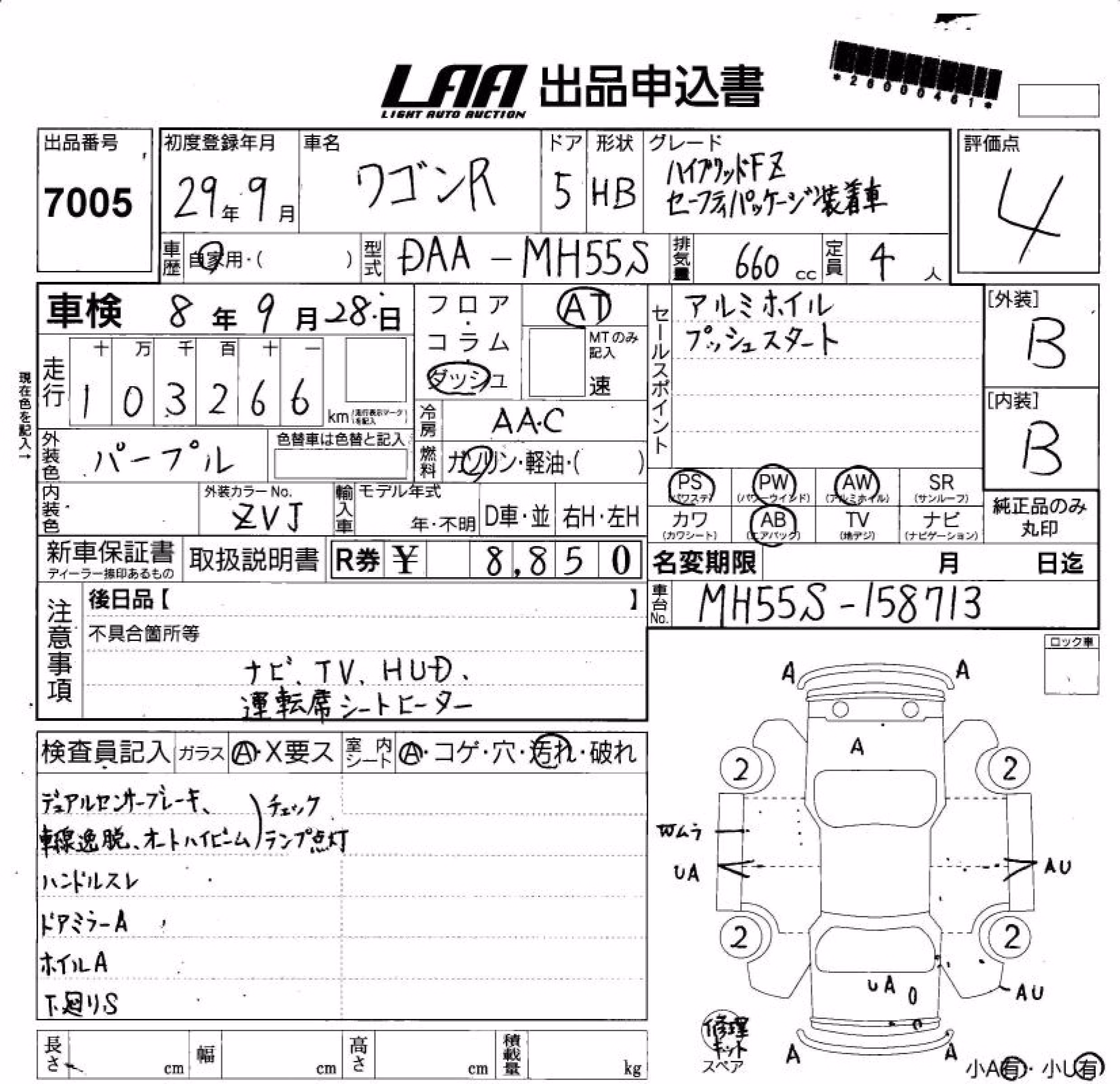 SUZUKI WAGON R