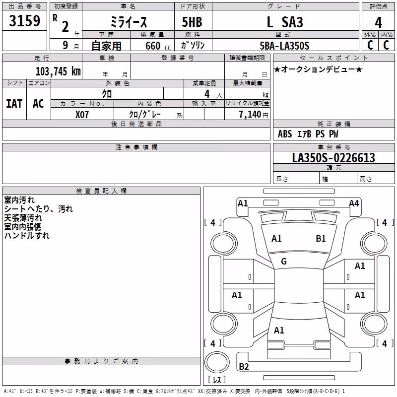 DAIHATSU MIRA E:S