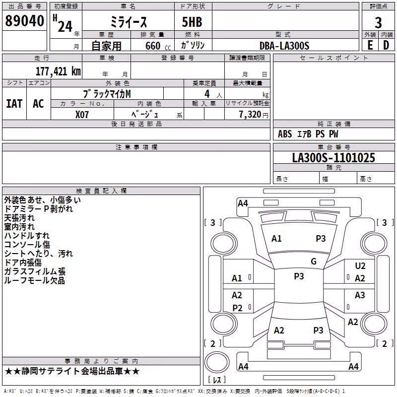 DAIHATSU MIRA E:S