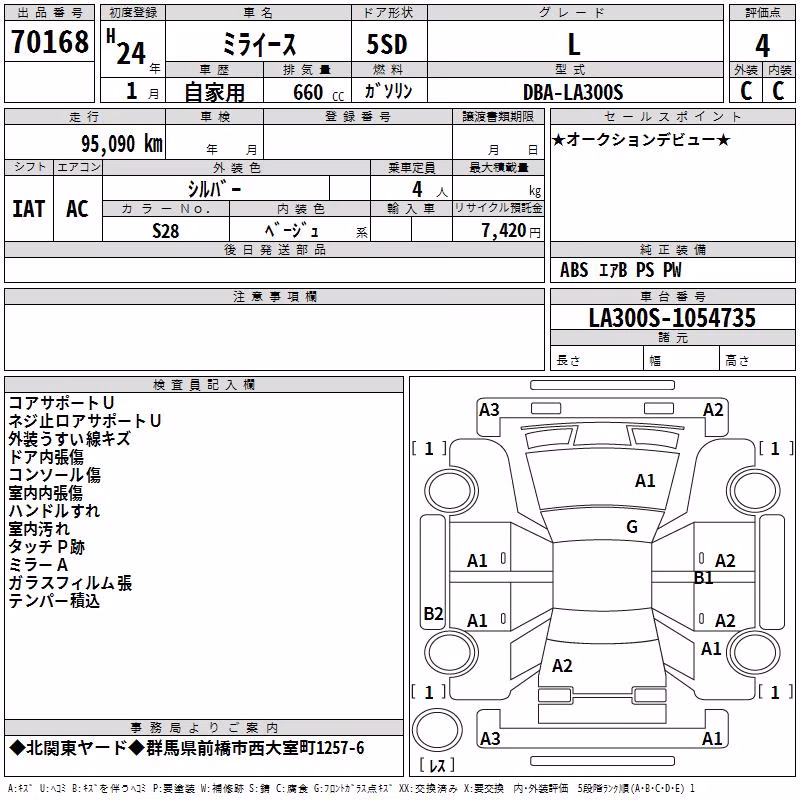 DAIHATSU MIRA E:S