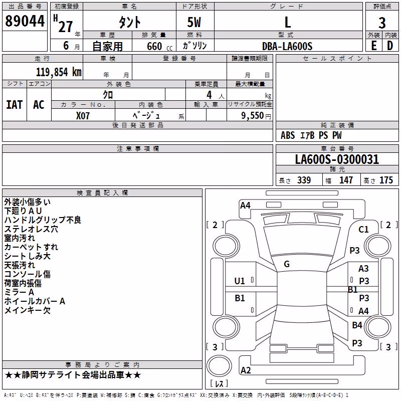 DAIHATSU TANTO