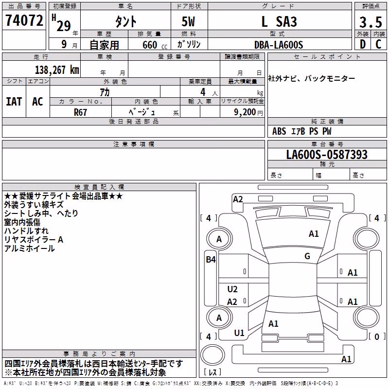 DAIHATSU TANTO
