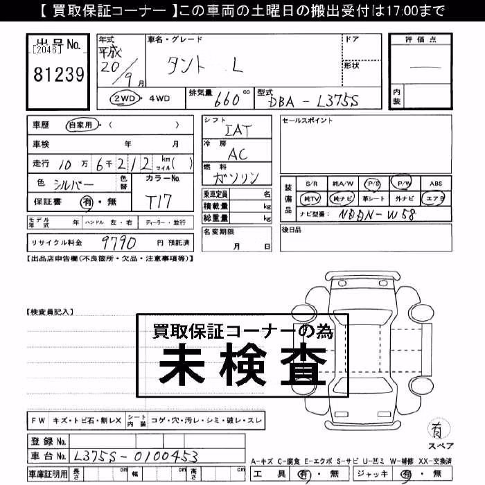 DAIHATSU TANTO