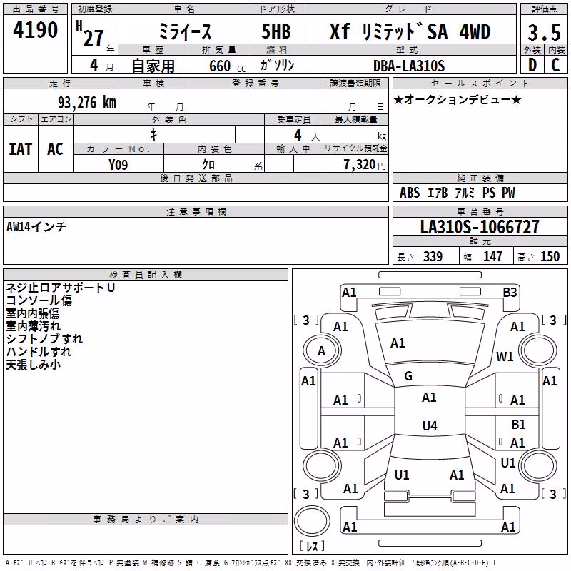 DAIHATSU MIRA E:S