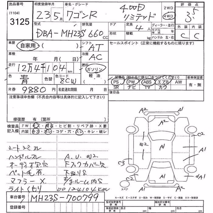 SUZUKI WAGON R