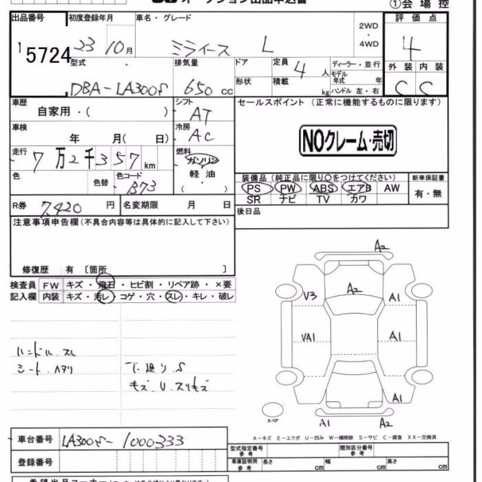 DAIHATSU MIRA E:S