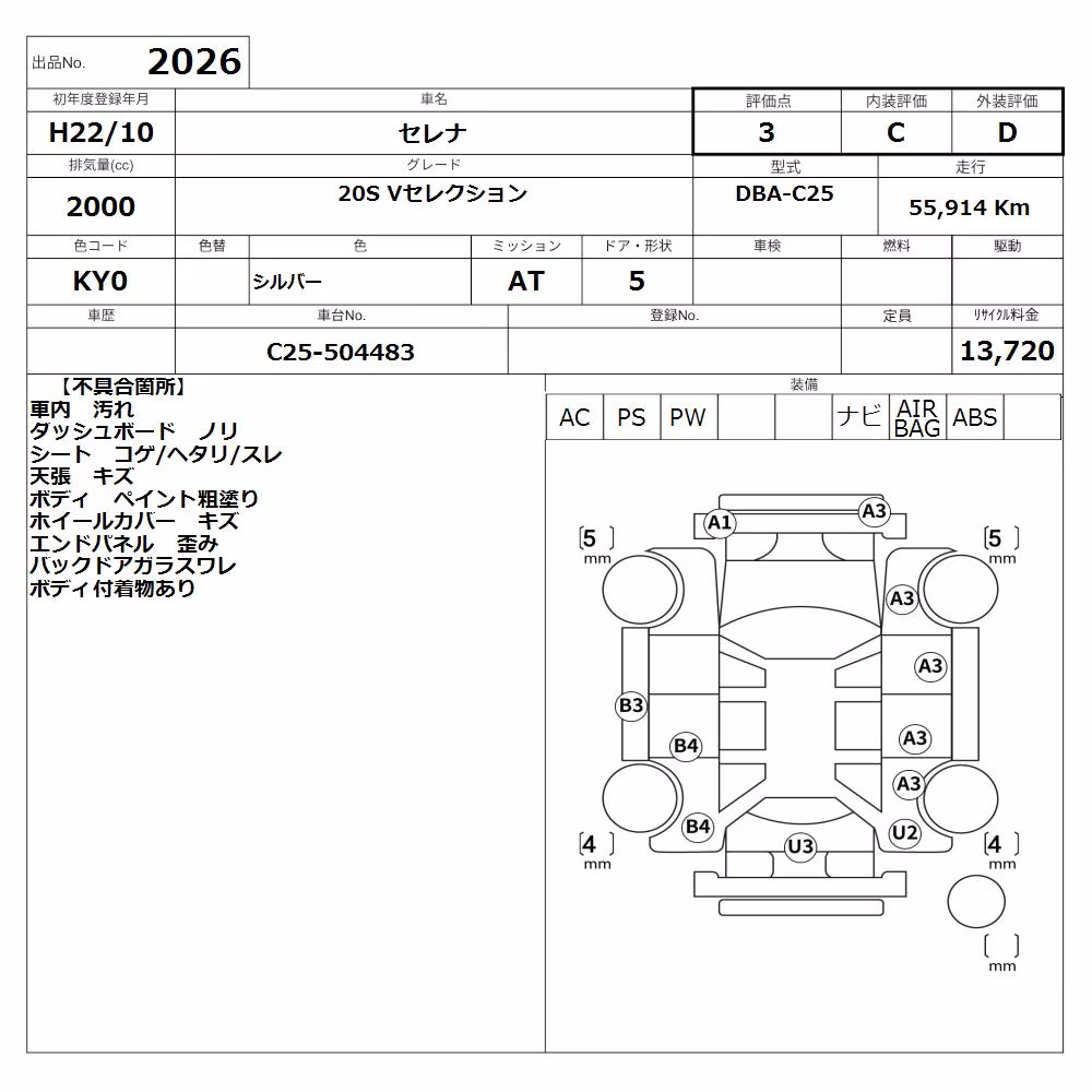 NISSAN SERENA