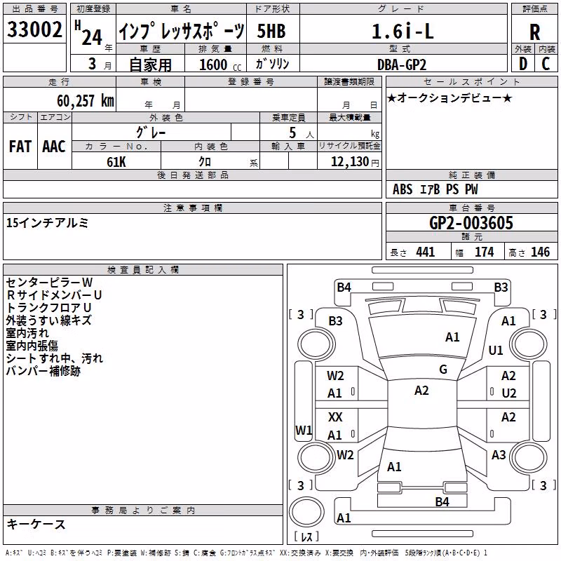 SUBARU IMPREZA
