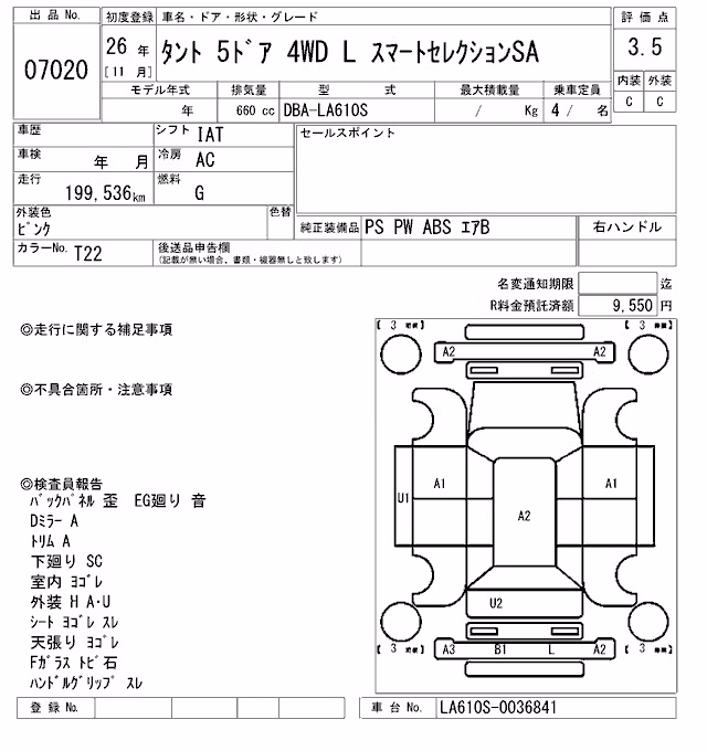 DAIHATSU TANTO