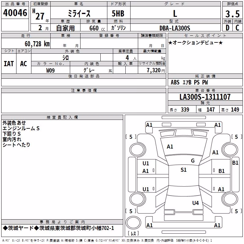 DAIHATSU MIRA E:S