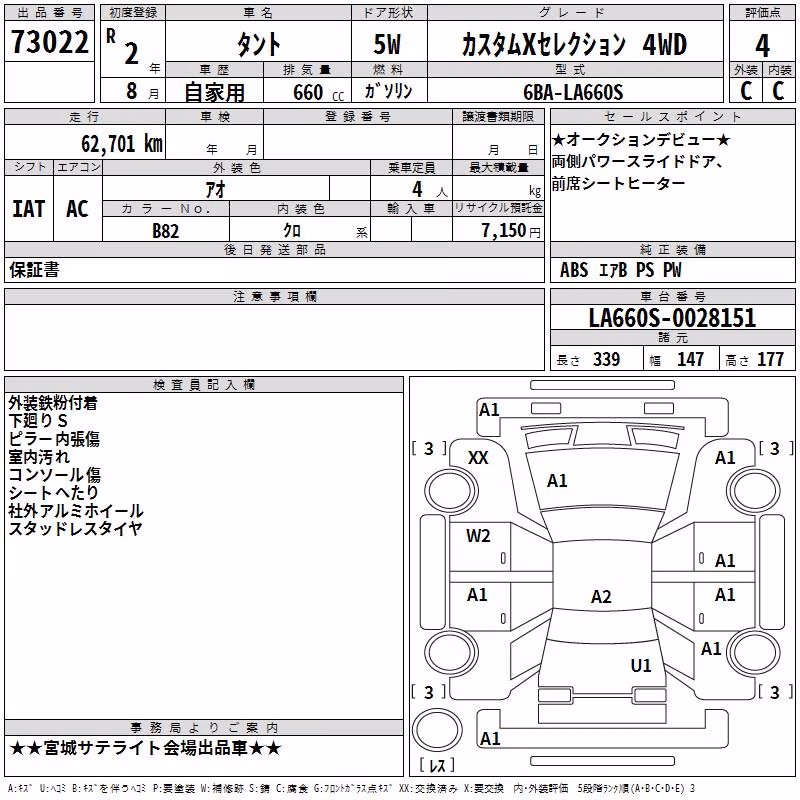 DAIHATSU TANTO