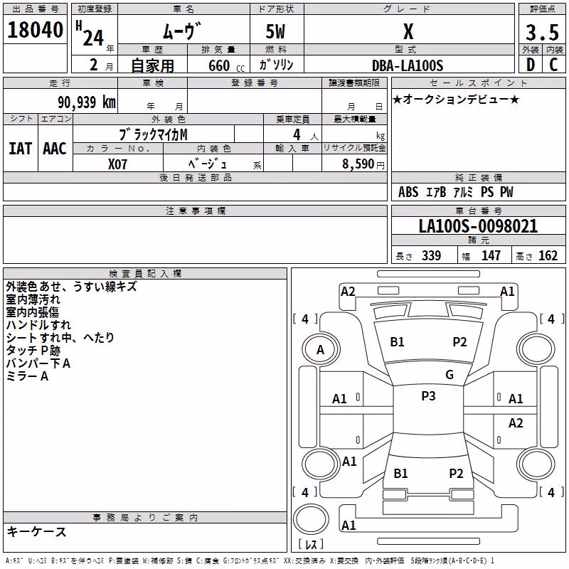 DAIHATSU MOVE
