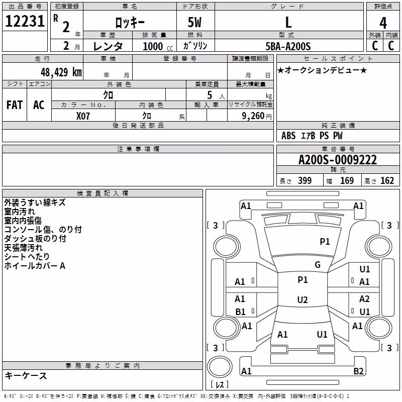 DAIHATSU ROCKY