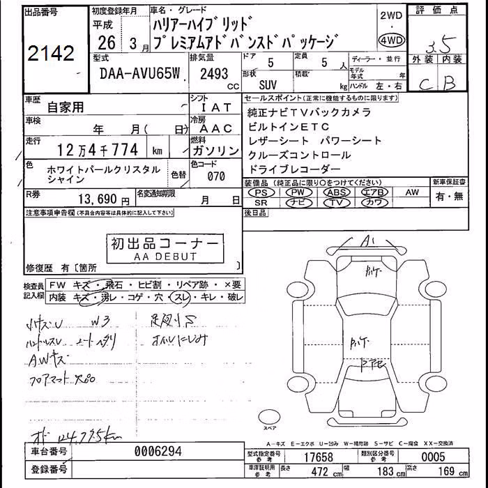 TOYOTA HARRIER