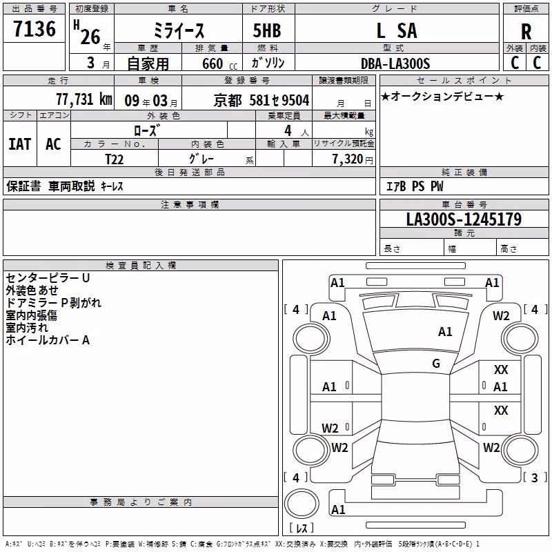 DAIHATSU MIRA E:S