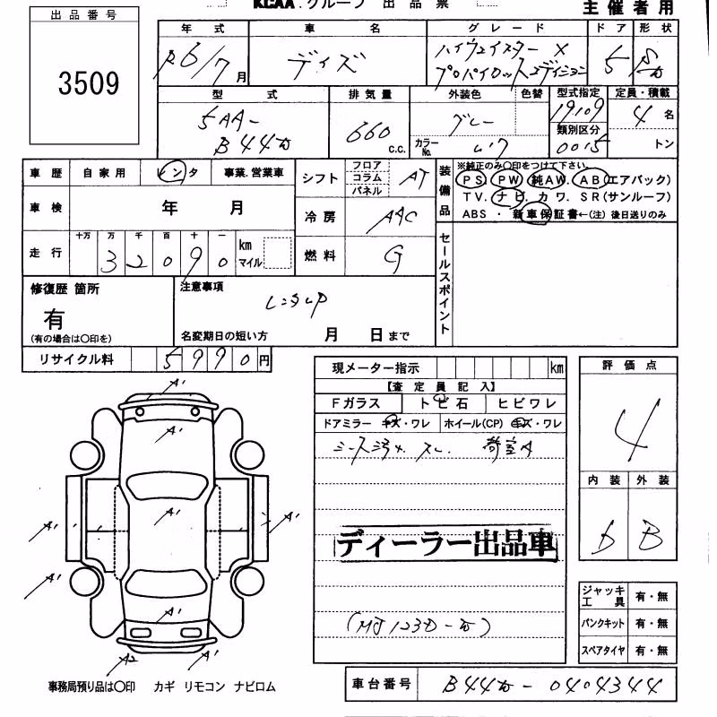 NISSAN DAYZ