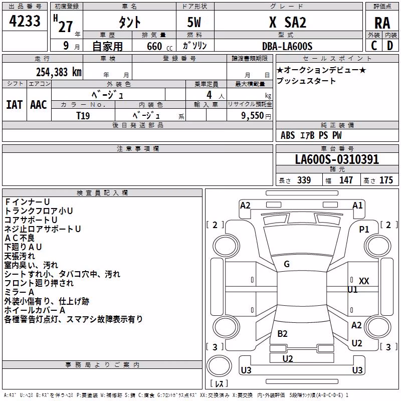 DAIHATSU TANTO