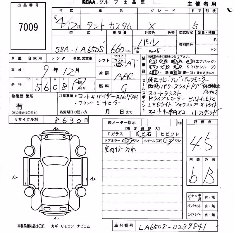 DAIHATSU TANTO