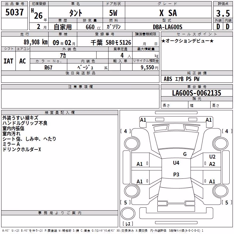 DAIHATSU TANTO