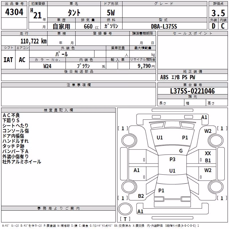 DAIHATSU TANTO