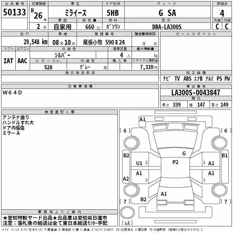 DAIHATSU MIRA E:S