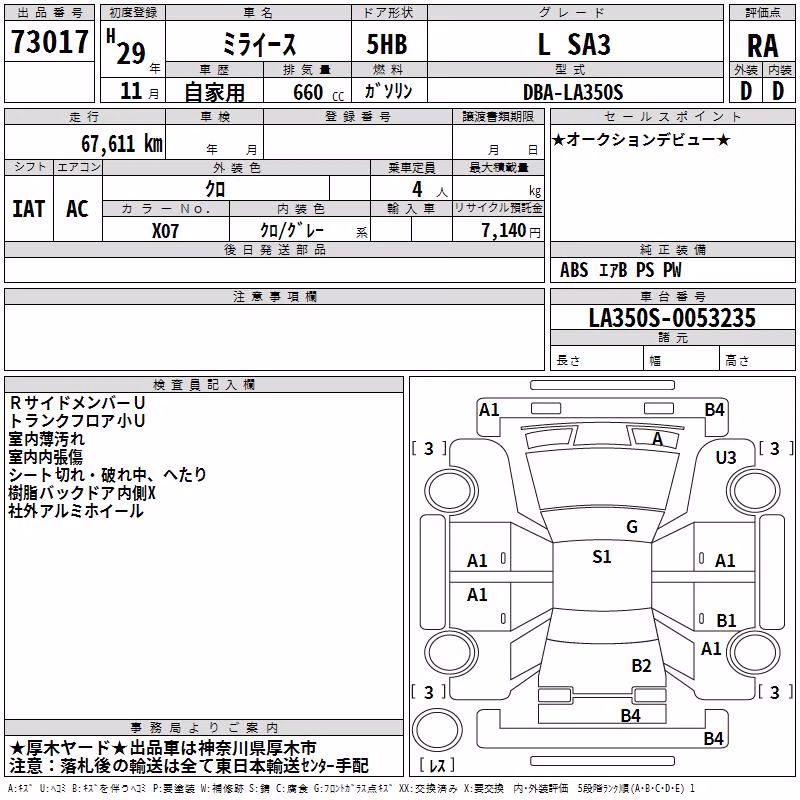 DAIHATSU MIRA E:S