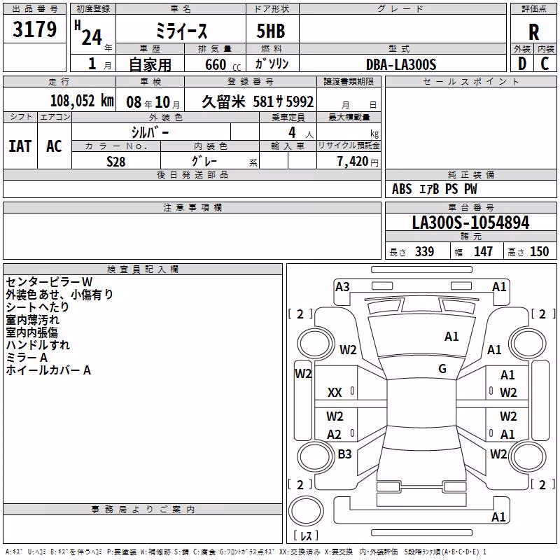 DAIHATSU MIRA E:S