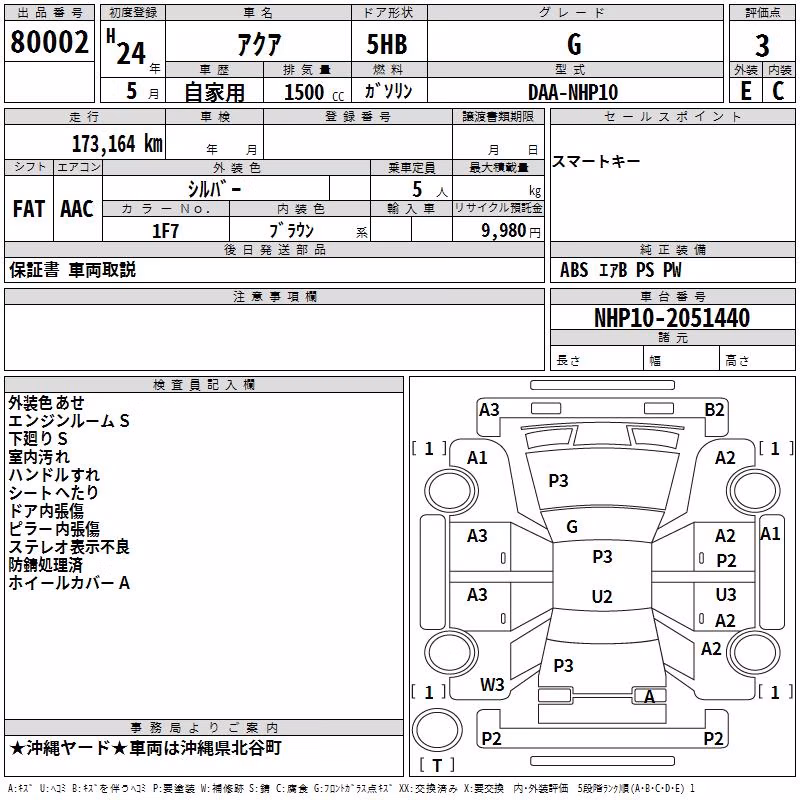 TOYOTA AQUA