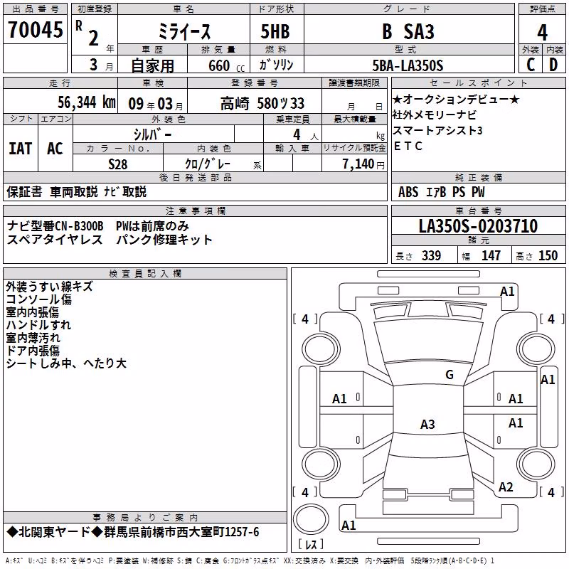 DAIHATSU MIRA E:S