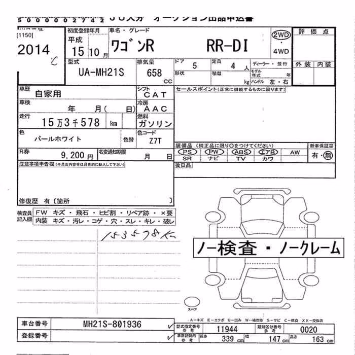 SUZUKI WAGON R