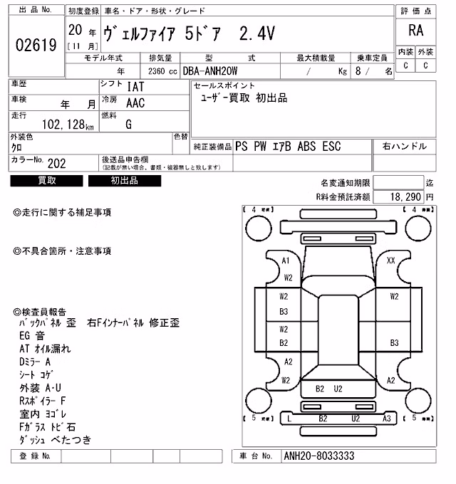 TOYOTA VELLFIRE