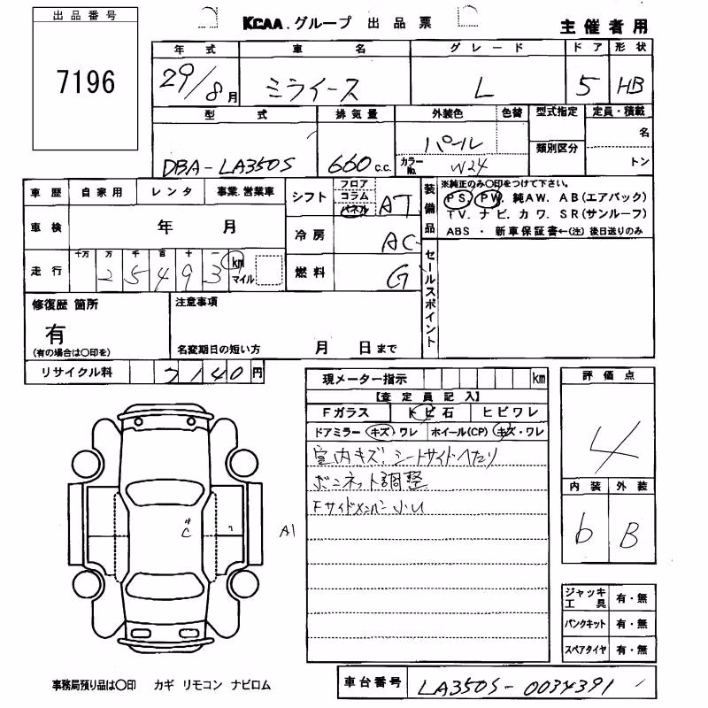 DAIHATSU MIRA E:S